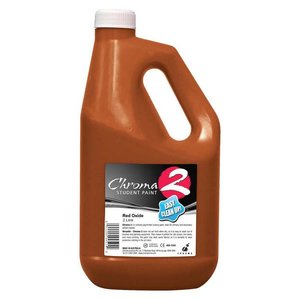 Chroma C2 Student Paint 2 Litres - Red Oxide