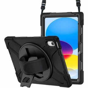 Office Bags Cases: Strike Rugged Carrying Case for 10.9" Apple iPad 10th Generation, Tablet, Drop Resistant, Bump Resistant, Scratch Resistant, Damage Resistant, Dust Resistant, Dirt Resistant, Shock Resistant, Dent Resistant, Shock Proof, Impact Resistant