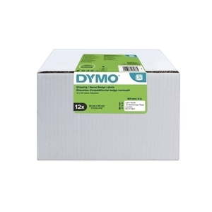 Dymo LW LabelWriter Shipping Label 54mm x 101mm, Pack of 12 Rolls (S0722420)