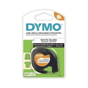 Dymo Label Tapes: Dymo DY LetraTag Iron-On Tape 12mm x 2 metres (18771)