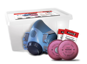 Armour Silicone Half Face Mask P2 Particulate Mask Kit, FFP2, FFP3