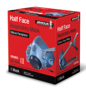 Armour Silicone Half Face Reusable Respiratory Mask