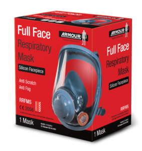 Armour Silicone Full Face Reusable Respiratory Mask