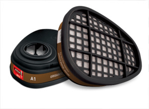 Face Masks: Armour Cartridge, Organic Vapor, A1, 3 Pairs