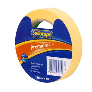 Sellotape Premium+ Washi Masking Tape 24mm x 50mt