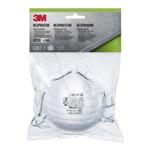 3M Lawn and Garden Respirator 8200G2-DC, Pack of 2