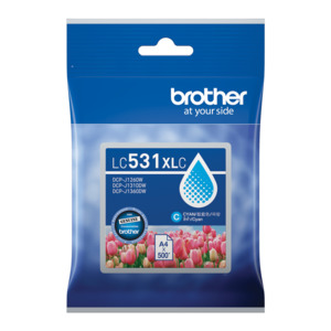 Brother: Brother LC531XLC Genuine Cyan Ink