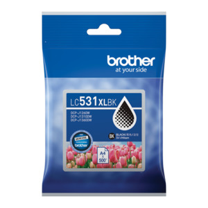 Brother: Brother LC531XLBK Genuine Black Ink