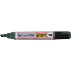 Artline: Artline 190 Permanent Marker Chisel Tip Black
