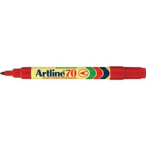 Artline: Artline 70 Permanent Marker Bullet Tip Red