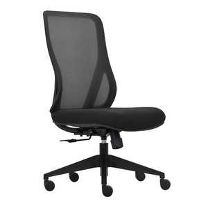 Mondo Riley Highback Mesh Back Chair, Black