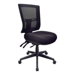 Buro Metro II Mesh Back Ergonomic Office Chair, Nylon Base, Assembled