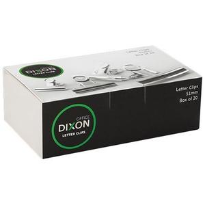 Dixon Letter Clip / Bulldog Clip 51mm x 20's pack