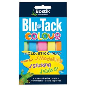 Bostik: Bostik BluTack Colour 75gm