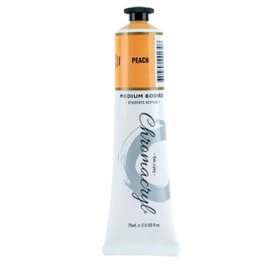 Chromacryl Acrylic Paint 75ml Tube - Peach Tone Base
