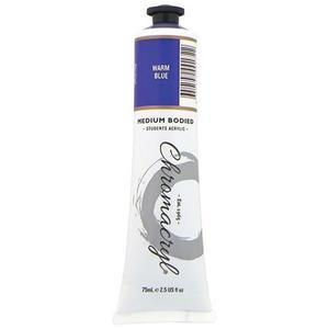 Chromacryl Acrylic Paint 75ml Tube - Warm Blue