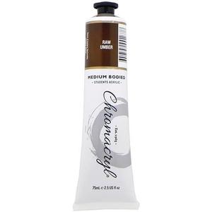 Chromacryl Acrylic Paint 75ml Tube - Raw Umber