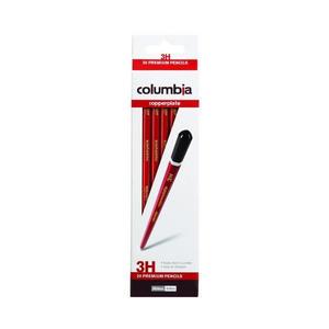 3H Pencil Columbia Copperplate - Hexagonal 20's Pack