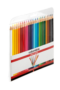 Columbia: Columbia Coloursketch Colour Pencil Round Wallet of 24