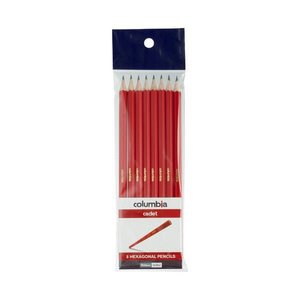 Columbia Cadet Lead Pencil Hexagonal HB Pack of 8