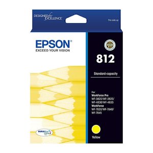 Epson: Epson 812 Ultra Ink Cartridge Yellow