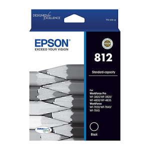 Epson 812 Ultra Ink Cartridge Black