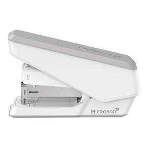 Fellowes LX840 EasyPress Half Strip Stapler, White