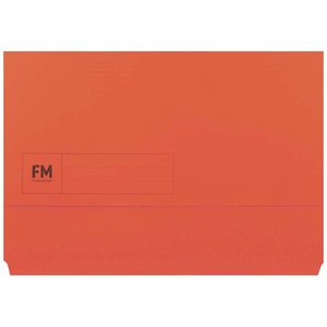Filemaster: FM Foolscap Document Wallet Red