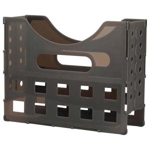 FM A4 Collapsible Open Top File Box Grey
