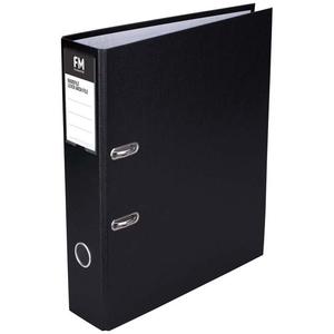 Filemaster: FM Binder Radofile Black Foolscap Lever Arch