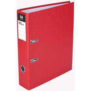Filemaster: FM Binder Radofile Red Foolscap Lever Arch