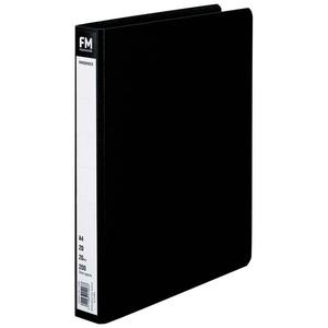Filemaster: FM Ringbinder A4 Black Trunk Board