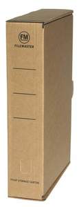 Filemaster: FM Storage Box Kraft - 388mm x 253mm x 83mm