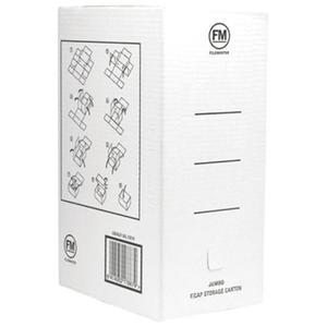 FM Storage Box Jumbo / Double - White