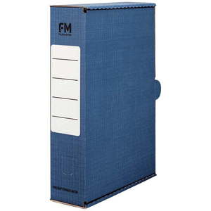 FM Storage Box Blue - Foolscap