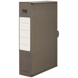 FM Storage Box Grey - Foolscap