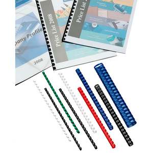 GBC Binding Comb 10mm, Red, 21 Loop, Pack of 100