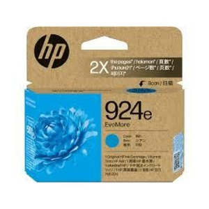 Hp: HP 924e Cyan Genuine Ink Cartridge (4K0V7NA)