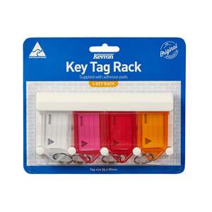 Kevron: Kevron 4 Key Tag Rack + Key Tag
