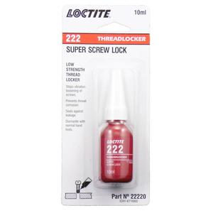Loctite 222 Screw Lock Low Strength Threadlocker 10ml