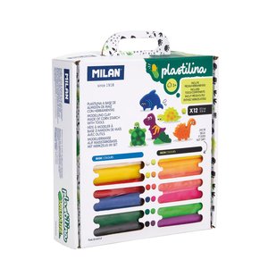 Milan Plastilina Modelling Clay Play Set, Wildlife