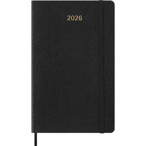 Moleskine Diary 12 Month Weekly + Notes HC Large Precious & Ethical Mamba Black 2026