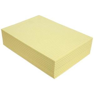 Olympic A4 Yellow Topless Pad 100 Leaf