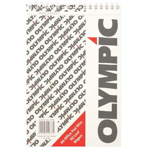 Olympic: Olympic A5 Wiro Office Pads 50 Leaf