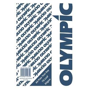 Olympic: Olympic A5 Plan Your Day Pad 75 Leaf