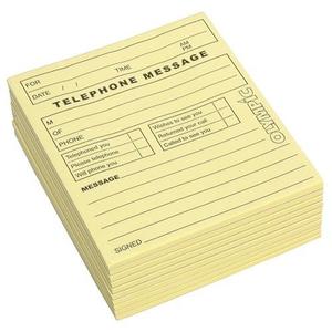 Olympic Telephone Message Pad