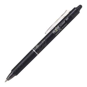 Pilot Frixion Clicker Erasable Fine Tip Black Pen (BLRT-FR7-B)