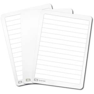 Quartet Flex Whiteboard Double-Sided Plain/Lined, Pack of 30