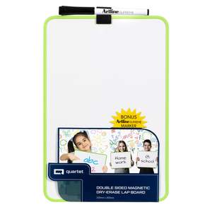 Quartet: Quartet 200 x 300mm Double Sided Magnetic Whiteboard