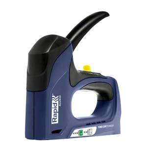 Rapid Tools ALU940 Tacker, Tacking Stapler, Aluminium, Blue/Black